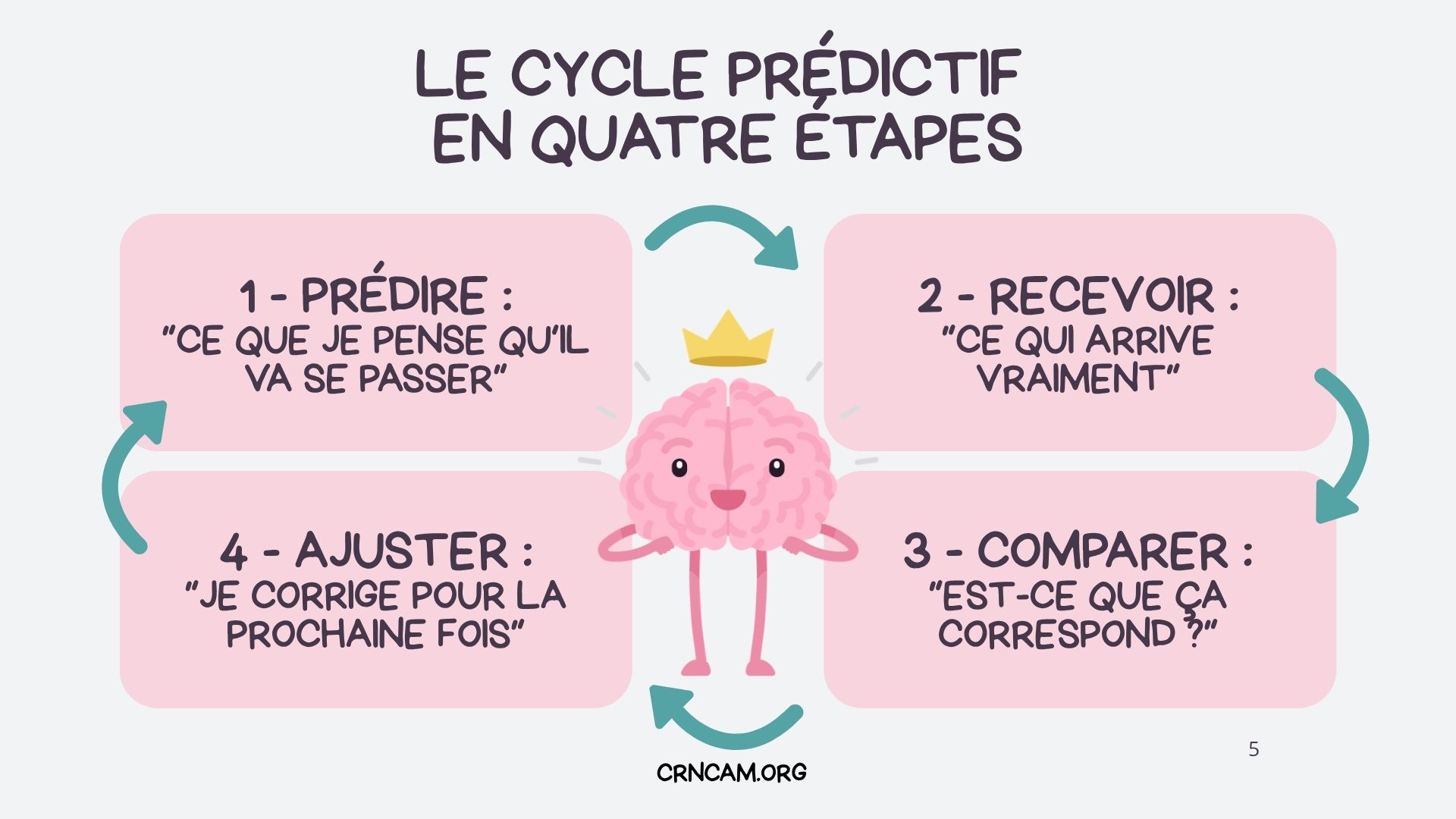 Le cerveau ne perçoit pas directement la réalité.